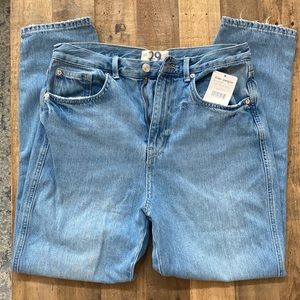 NWT Free People High Waisted Out West Blue Stovepipe Jeans Women’s Size …